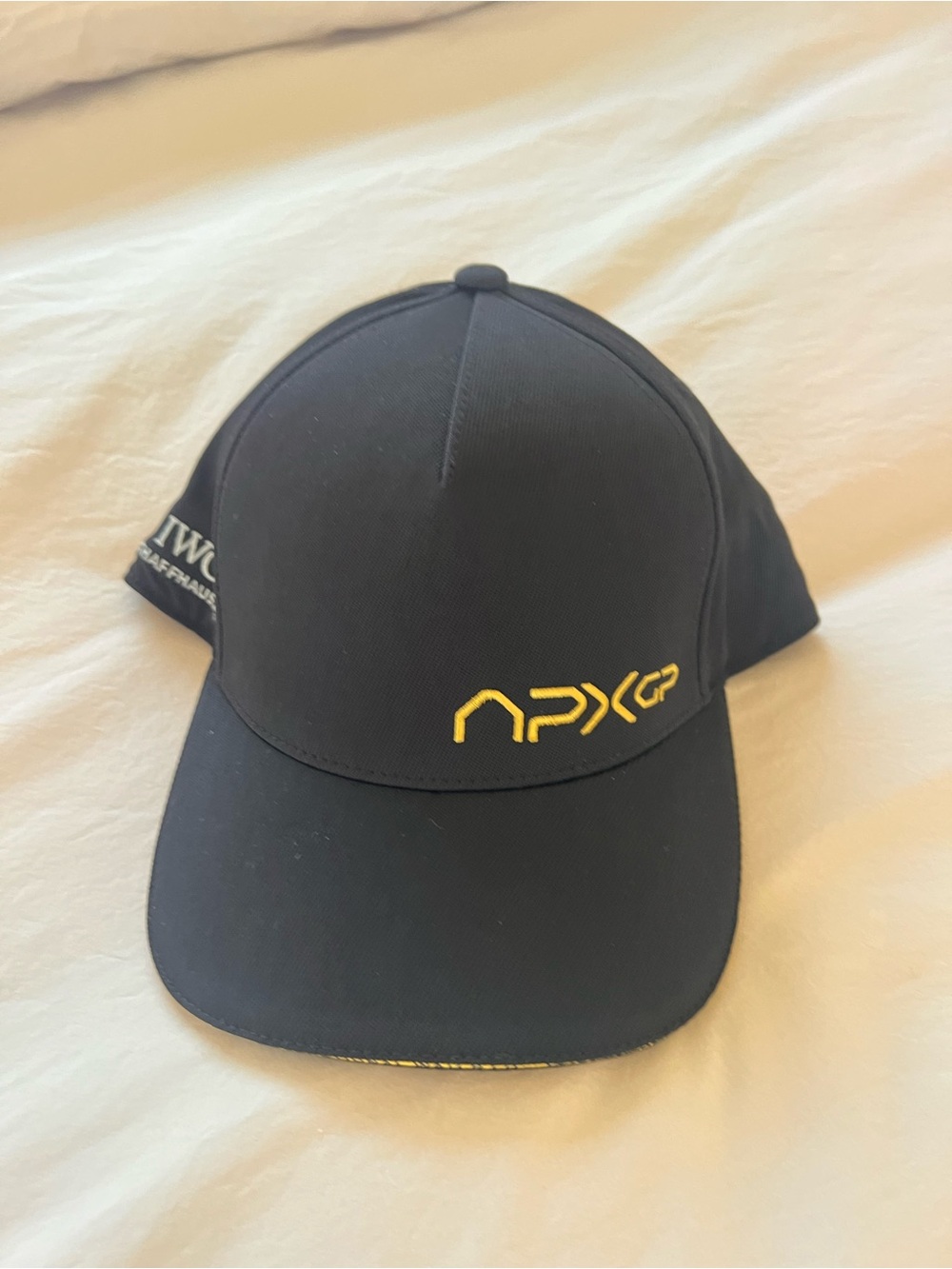 Black Cap with Yellow NPXGP Logo